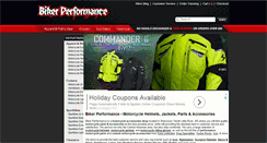 Desktop Screenshot of bikerperformance.com